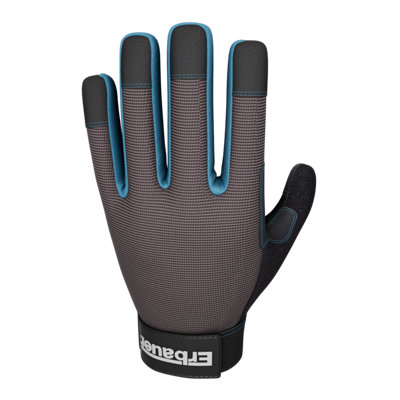 Erbauer Synthetic Grey & Blue Specialist Handling Gloves LargePair from B&Q