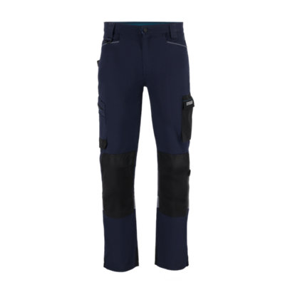 B&Q -  Navy Men's Multi-Pocket TrousersW34" L32"