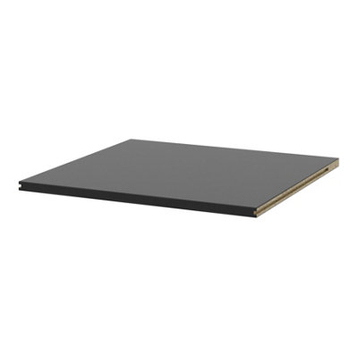 B&Q -  Konnect Modular Black Rectangular Shelf (L)33Cm X (D)31.5Cm