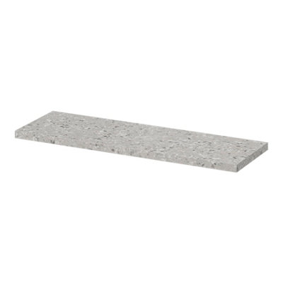 GoodHome Rigga Modular Terrazzo Effect Rectangular Floating Shelf (L)60Cm X (D)19Cm from B&Q