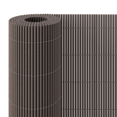 Klikstrom Ecologic Grey Composite Garden Screen (H)1M (W)3M from B&Q