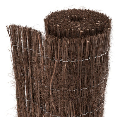Klikstrom Natural Brushwood Garden Screen (H)1M (W)3M from B&Q