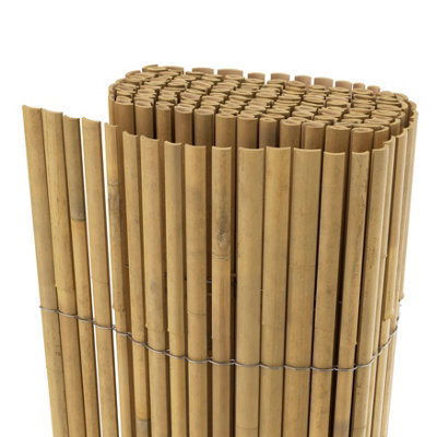 Klikstrom Natural Bamboo Garden Screen (H)1.8M (W)3M from B&Q