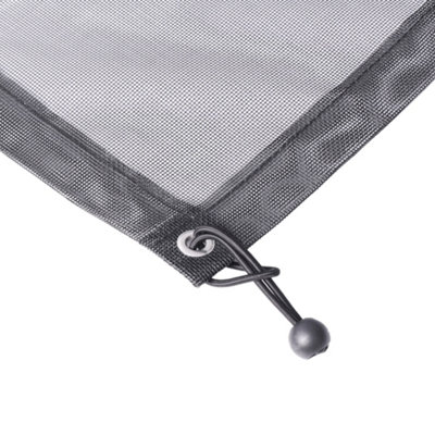 Klikstrom Black Polyester (Pes) & Pvc Garden Screen (H)1M (W)3M from B&Q