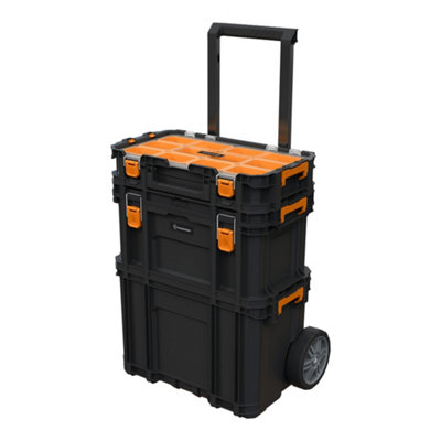 Magnusson Stakkur Black 22In Tool Case Set from B&Q