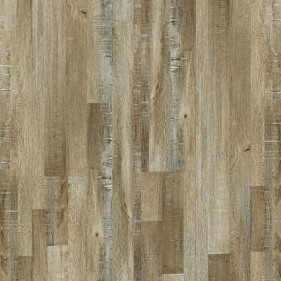 GoodHome Mambo Fancy Multistrip Wood Effect Synchronic Click Vinyl Plank Sample from B&Q