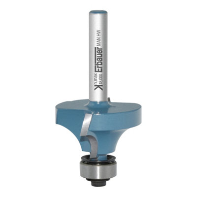 Erbauer ¼" Shank Rounding Over Cutter (Dia)31.8mm from B&Q