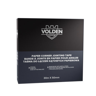 Volden Construction Tapes Beige Jointing Reinforced Corner Jointing Tape (L)30M (W)50mm from B&Q