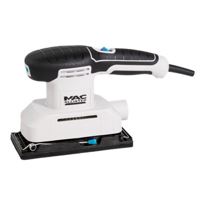 Mac Allister 200W 220-240V Corded 1/3 Sheet Sander Mcb997Sdr from B&Q