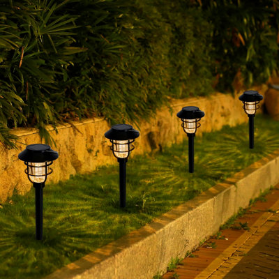 Shop ground lights.