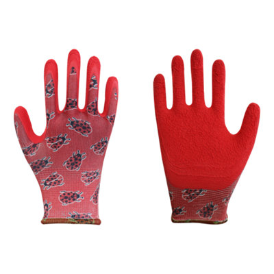 Verve Latex Red Children's Gardening Gloves Small (4-6 Years)Pair from B&Q
