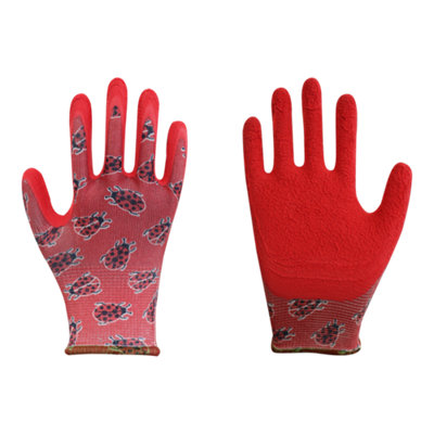 Verve Latex Red Children's Gardening Gloves Small (7-9 Years)Pair from B&Q
