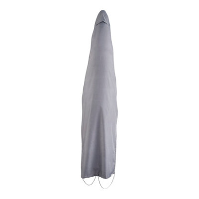 B&Q -  Grey Parasol Cover (H) 1900mm X (W) 450mm