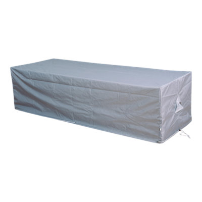 GoodHome Grey Rectangular Sun Lounger Cover (H)30Cm (W)70Cm from B&Q