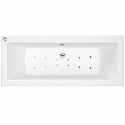 Trojan Baths Arezzo White 12 Jet Air Spa from B&Q