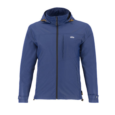 Site Donohue Navy Waterproof Jacket Medium from B&Q