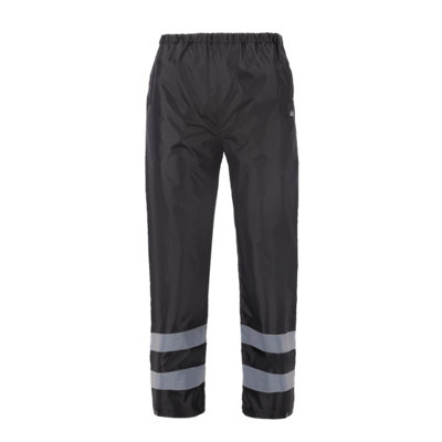 Site Wallinger Black Waterproof Trousers Medium from B&Q