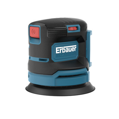 Erbauer 18V 125mm Li-Ion Ext Keep Cool Brushless V2 Cordless Random Orbit Sander (Bare Tool)Eri1105Sdr from B&Q