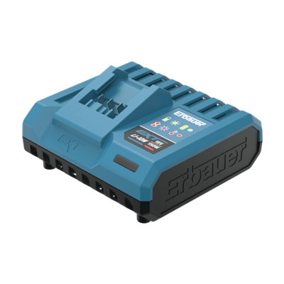 Erbauer 230-240V Ext Keep Cool 6A Li-Ion Standard Battery Charger from B&Q