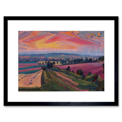 Artery8 Wall Art Print Spencer Gore The Icknield Way Artwork Framed 9X7 Inch from B&Q