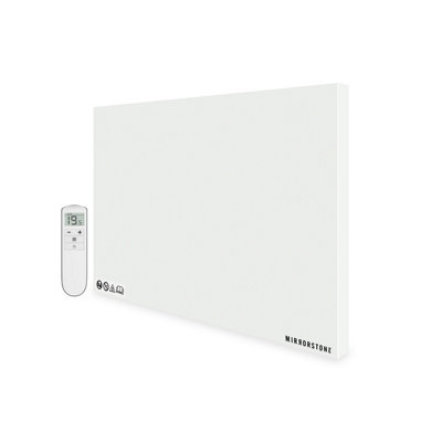 B&Q -  Mirrorstone 300W Prime Infrared Heating Panel With Remote