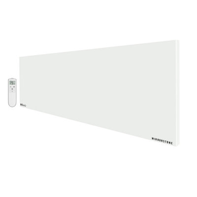 B&Q -  Mirrorstone 550W Prime Infrared Heating Panel With Remote