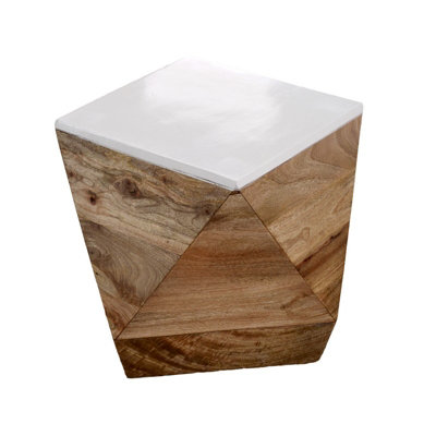 Buttercup Farm Alfie Side TableMango WoodL40 X W40 X H45 Cm from B&Q