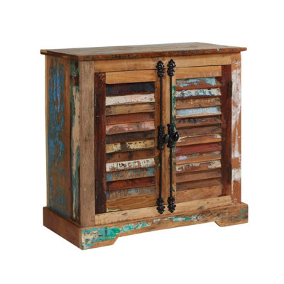Vema Reclaimed Wooden 2 Door Sideboard from B&Q