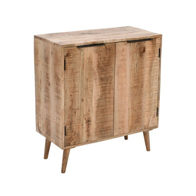 Buttercup Farm Surrey Drinks Cabinet / SideboardSolid Mango WoodL40 X W80 X H90 Cm from B&Q