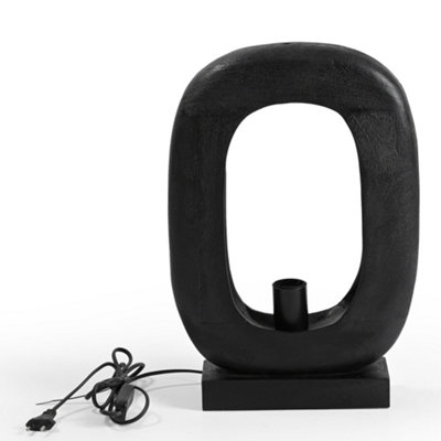  - Solid Wood Novelty Table Lamp (Without Shade)