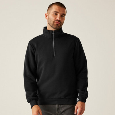 Regatta Professional Pro 1/4 Zip Sweatshirt Black from B&Q