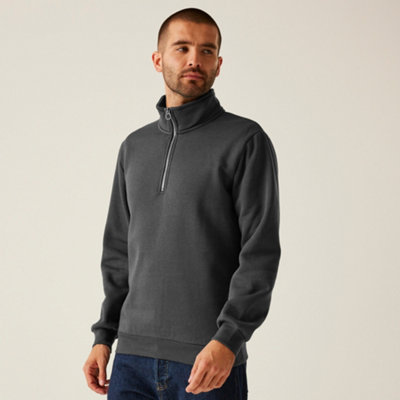 Regatta Professional Pro 1/4 Zip Sweatshirt Grey from B&Q
