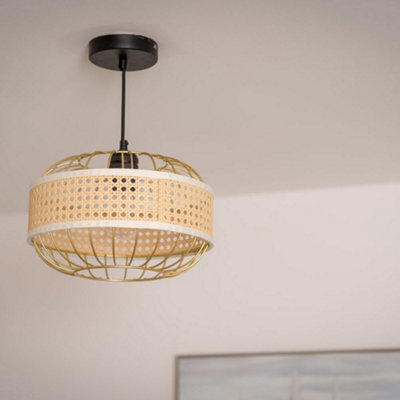 Valuelights Vimet Ceiling Shade And Bulb (D)30Cm from B&Q