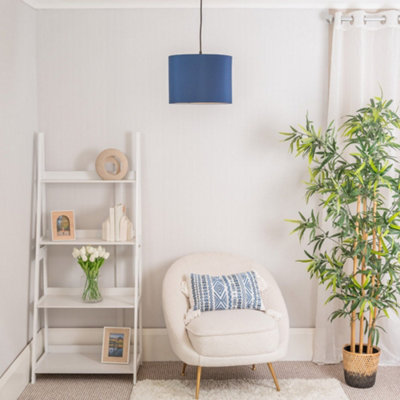 Valuelights Torbery Set Of 3 Navy Nesting Ceiling Light Shades And Bulbs (D)30Cm from B&Q