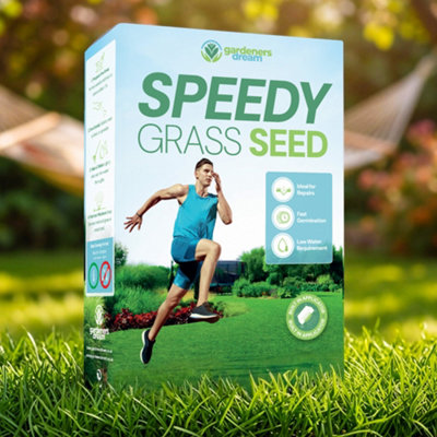 Gardeners Dream Gardenersdream Speedy Grass Seed For Fast Growing Lawns1.4Kg from B&Q