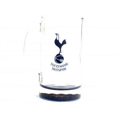 Tottenham Hotspur Fc Stein Pint Gl Clear (One Size) from B&Q