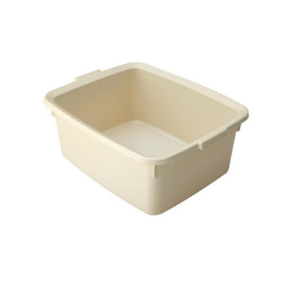 B&Q -  Rectangular Bowl Cream (One Size)