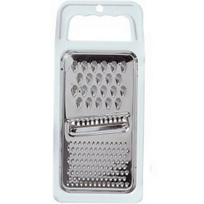  - Chef Aid 3 Way Grater White/silver (25 X 12Cm)