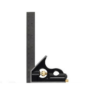 Supatool Combination Square Grey/black (12In) from B&Q