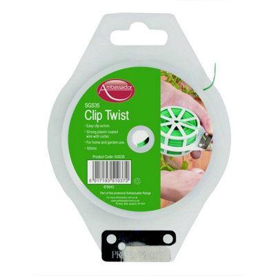 Ambador Clip Twist White/green (One Size)