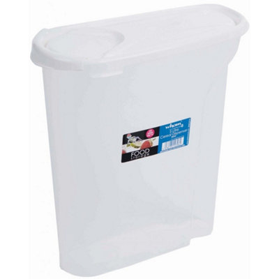 Wham White Cereal Dispenser Food Storage (5L) 5L