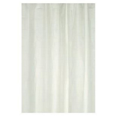 Blue Canyon Peva Shower Curtain White (One Size) from B&Q