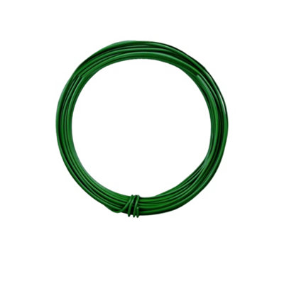Ambador Pvc Coated Garden Wire Green (2mm X 30M) from B&Q