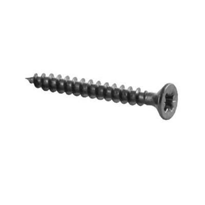 Picardy Multi Purpose Screw (Box Of 200) Black (3.5 X 30mm) from B&Q