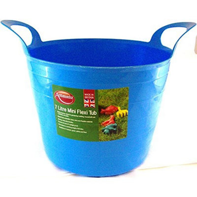 B&Q Ambador Mini Flexi Tub (One Size) Blue