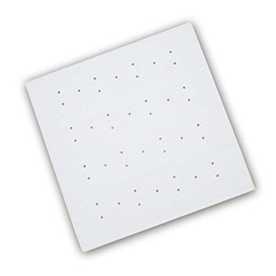 B&Q Canyon Square Rubber Shower Mat (53 X 53Cm) Blue/White
