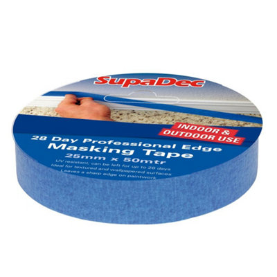 Supadec 28 Day Professional Edge Masking Tape Blue (50mm) from B&Q