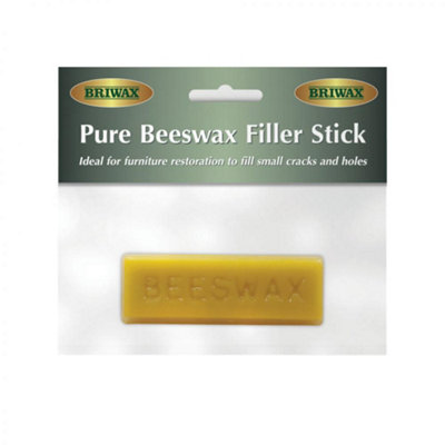 Briwax Beeswax Stick Yellow (35G) from B&Q