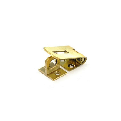 Securit Br Hasp & Staple Br (75mm) from B&Q