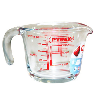  - Pyrex Clic Measuring Jug Clear (250Ml)